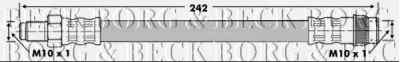BORG & BECK bbh6231 -  Тормозной шланг